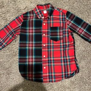 GAP KIDS HOLIDAY CHRISTMAS SHIRT BOYS SIZE 8 MEDIUM